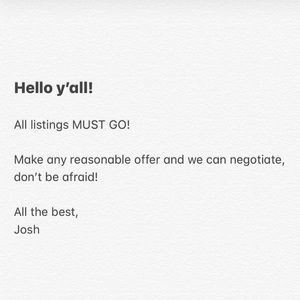 Let’s make a deal!